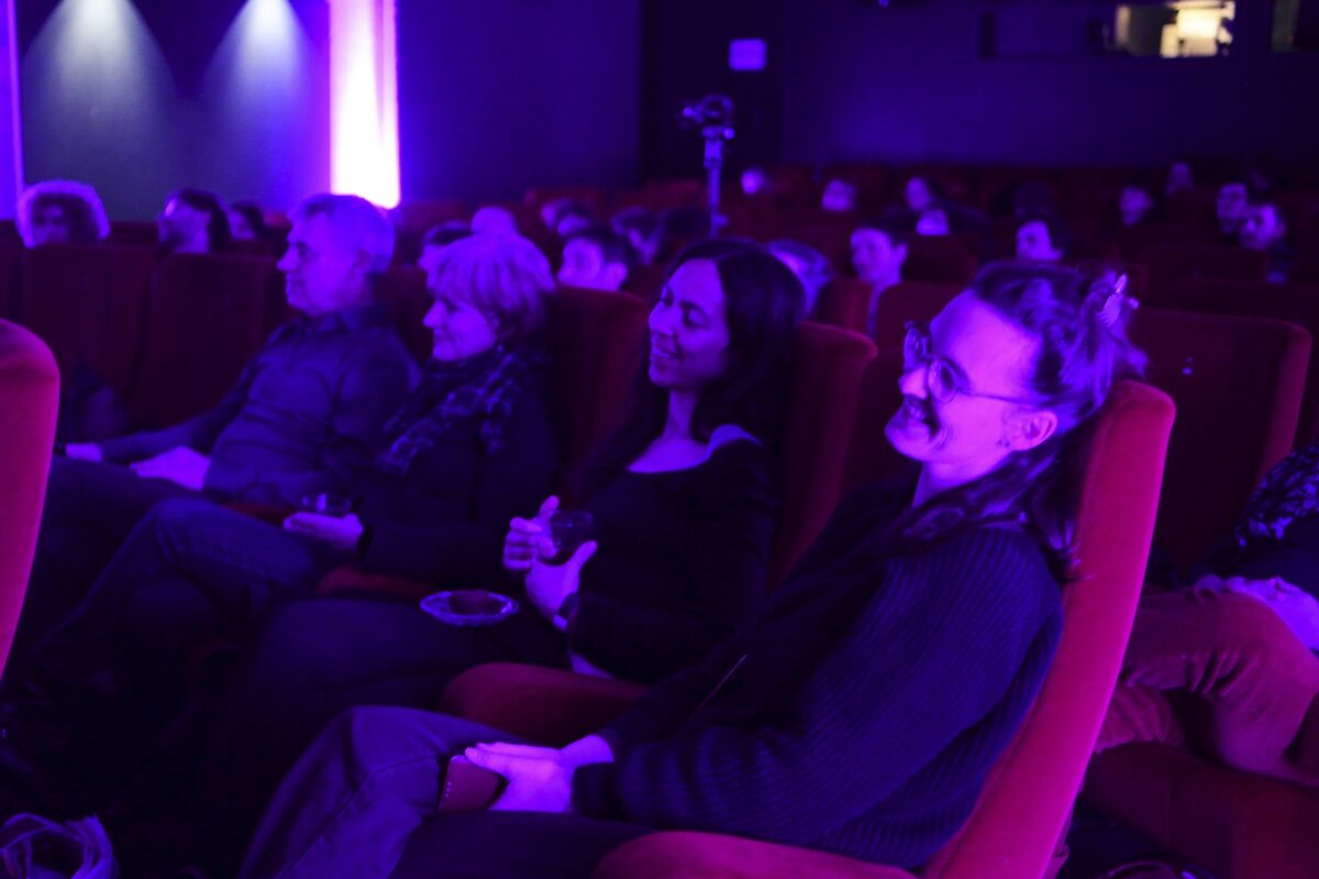 Publikum im Kino